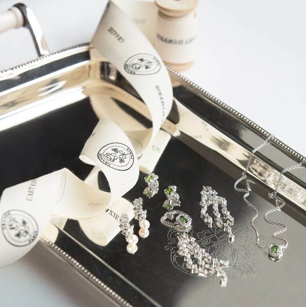 Boucles d’oreilles Art déco topazes véritables – En Argent