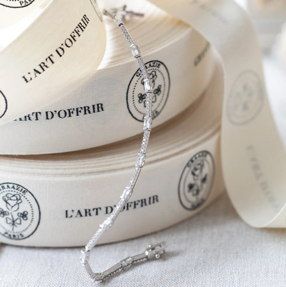 Bracelet Tennis Art déco – En Argent